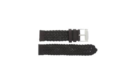 Horlogeband Fossil FS5178 Leder Bruin 22mm