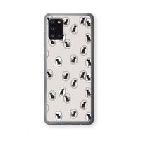 Miauw: Samsung Galaxy A31 Transparant Hoesje