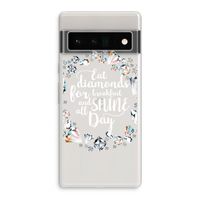 Diamonds: Google Pixel 6 Pro Transparant Hoesje