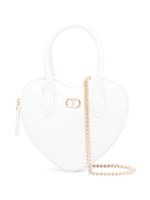 TWINSET Kids sac cabas à design cœur - Blanc