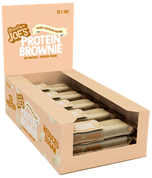 Mountain Joe&apos;s Protein Brownie White Chocolate Blondie (10 x 60 g)