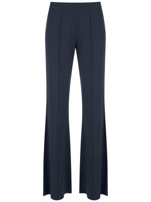 Lygia & Nanny pantalon évasé plissé - Bleu