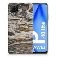 Huawei P40 Lite | TPU | Siliconen hoesje | Steen