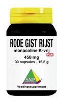 Rode gist rijst monacoline K vrij