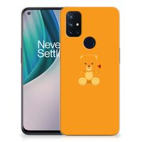 OnePlus Nord N10 5G Telefoonhoesje met Naam Baby Beer