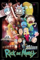 Poster Rick and Morty Wars 61x91,5cm