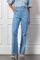 Studio Anneloes Flair Bnd Trousers 12926 Flared 6000 Mid Blue