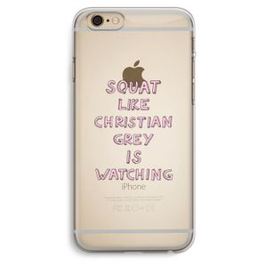 Christian Grey: iPhone 6 Plus / 6S Plus Transparant Hoesje