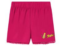 lupilu Meisjes shorts (98/104, Donkerroze)