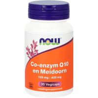 NOW Co-Q10 100mg met meidoorn NOW Co-Q10 100mg met meidoorn