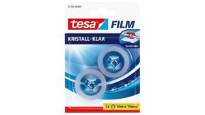 tesa 57766-00000-14 tesafilm Kristalhelder Transparant (l x b) 10 m x 15 mm 2 stuk(s)