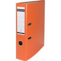 Pergamy ordner, voor ft A4, uit PP en papier, zonder beschermrand, rug van 7,5 cm, oranje