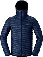 Norrona Trollveggen Down800 Super Light Hood Isolatiejas Heren Indigo Night L