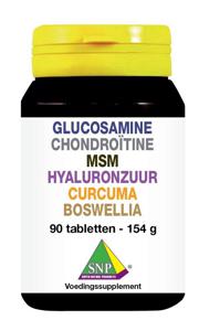 Glucosamine chondro MSM hyaluron curcum boswellia