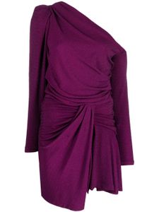 IRO robe Merimi à coupe asymétrique - Violet