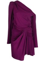 IRO robe Merimi à coupe asymétrique - Violet