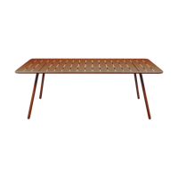 Fermob Luxembourg tuintafel 207x100 cm Candied orange