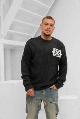 XPLCT Trust Sweater Heren Grijs - Maat L - Kleur: Grijs | Soccerfanshop