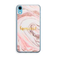 Feminist: iPhone XR Transparant Hoesje