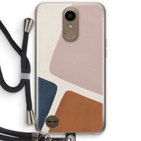 Geo #2: LG K10 (2017) Transparant Hoesje met koord