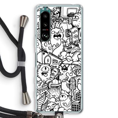 Vexx City #2: Sony Xperia 5 III Transparant Hoesje met koord