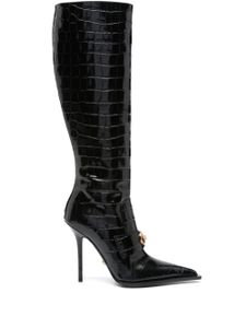 Versace bottes chelsea Vagabond en cuir - Noir