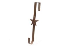 Deurhanger krans bruin kerstster