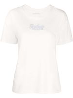 Musium Div. t-shirt en coton à imprimé graphique - Blanc