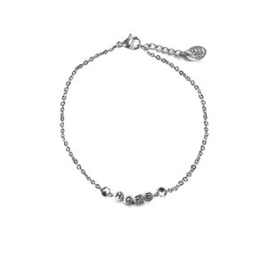 CO88 Collection 8CB-90056 - Stalen armband met bedel - hope - 16 + 3 cm - zilverkleurig