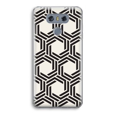 Geometrisch patroon: LG G6 Transparant Hoesje