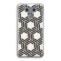 Geometrisch patroon: LG G6 Transparant Hoesje