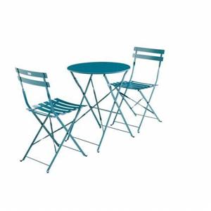 sweeek - Bistroset 2 stoelen, ronde tafel