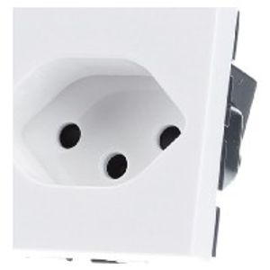 077506  - Socket outlet (receptacle) white 077506