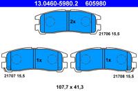 ATE Remblokset 13.0460-5980.2