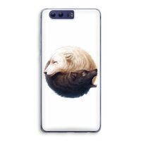 Yin Yang Wolves: Honor 9 Transparant Hoesje Yin Yang Wolves: Honor 9 Transparant Hoesje