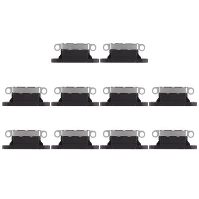 10 stuks opladen Port-Connector voor iPhone X(Black)