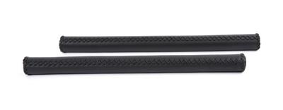 Velo stuurgrepen leer 40 cm Ø22,2 mm zwart per set