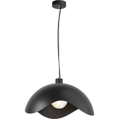 Masterlight Design hanglampVolta Ø50cm - golvend - zwart - 2405-05-05-ST