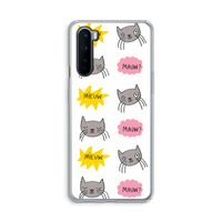 Meow: OnePlus Nord Transparant Hoesje