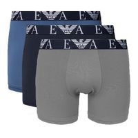 Armani boxershorts 3-pack blauw-grijs - thumbnail