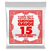 Ernie Ball 1015 Plain Steel .015 Losse Snaar 6-Pack Ernie Ball 1015 Plain Steel .015 Losse Snaar 6-Pack
