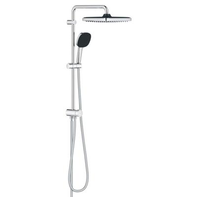 GROHE Vitalio Comfort 250 QuickFix Regendoucheset - hoofddouche - 25cm - vierkante handdouche - 2 straalsoorten - chroom 26698001