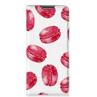 OPPO A54 5G | A74 5G | A93 5G Flip Style Cover Pink Macarons - thumbnail