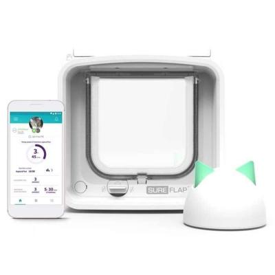 SUREFLAP Chatiere Connect Smart Chip + Hub - iDSCFWTB1 - Wit