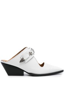 Toga Pulla mules à détail de nœud 60 mm - Blanc