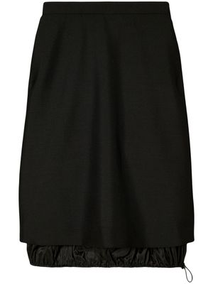 Tory Burch jupe en mohair - Noir
