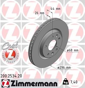 Remschijf Coat Z 200253420
