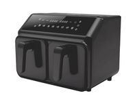 Michelino Dubbele Airfryer - Airfryer XXL - 4 x 4 Liter - 2200W - Zwart Michelino Dubbele Airfryer - Airfryer XXL - 4 x 4 Liter - 2200W - Zwart