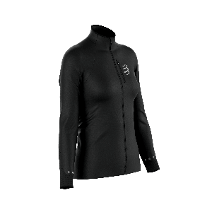 Compressport Hurricane windproof jkt dames - ZWART - Dames