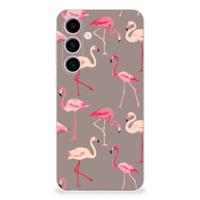 Samsung Galaxy S24 Plus TPU Hoesje Flamingo